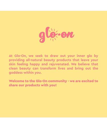 Glo-On Skincare Charcoal Face Mask | Acne Treatment Natural Ingredients Blackhead Remover & Skin Refreshing for All Skin Types - Buy Online on GoSupps.com
