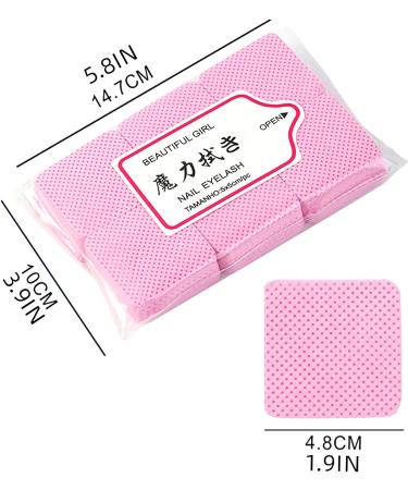 Lot de 300 lingettes de nettoyage pour ongles en acrylique doux - Pour salon de beaut Blanc - Buy Online on GoSupps.com