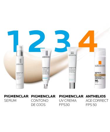 La Roche-Posay Pigmentclar Dark Spot Corrector Serum - Reduce Age Spots & Even Skin Tone â€“ 1 Fl Oz - Buy Online on GoSupps.com