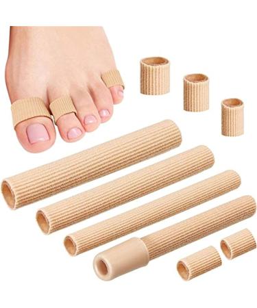 Buy Silicone Toe Protection - 5 Pack Gel Caps & Cushions for Corns Calluses & Bunion Relief - Buy Online on GoSupps.com