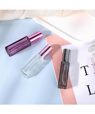 5 Pcs Mini Spray Bottles - 10ML Portable Fine Mist Atomizers for Perfume Cleaning & Cosmetics | Refillable Pocket Glass Spray Bottles - Buy Online on GoSupps.com