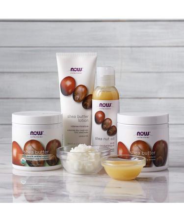 Now Foods Shea Butter 7 fl oz - Pure Moisturizing & Hydrating Skin Care - International Shipping Available - Buy Online on GoSupps.com