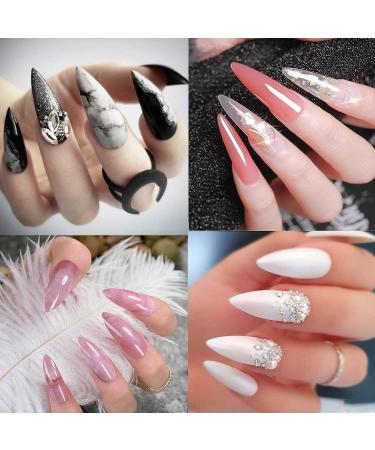 Kalolary Dual Nail Forms Set - 120pcs Dual Forms Nails with Acrylic Nail Tips Clip, Dust Remover Brush, Nail File, and Dual-Ended UV Gel Brush - Professional Manicure Kit - Buy Online on GoSupps.com