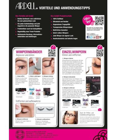 Ardell Double Individuals Short Knot-Free Eyelashes - 56 Real Hair Single Eyelashes (Black) for Ultimate Volume & Length - No Glue Needed - Buy Online on GoSupps.com