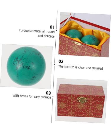 Buy FOMIYES 6 STK Turquoise Handball Fitness Balls - Stress Relief & Home Decor | Ideal Gift for Muscle Relaxation & Gym Use - Buy Online on GoSupps.com