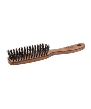 Nippes Solingen 5-row Rosshaar-nylon bristle brush |Effective hair tubing |Grip made of beech |Suitable for different hair types and lengths |For healthy shine and a silky texture 5-series |Rosshaar nylon |beech