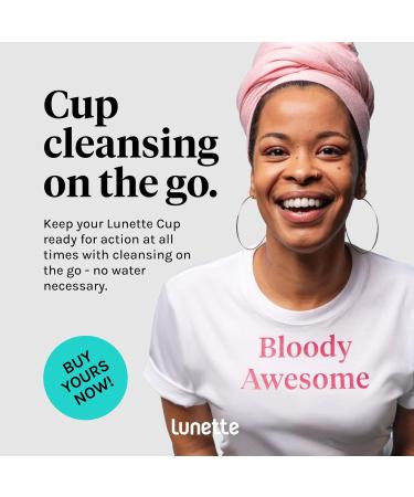 Lunette Cupwipe Cleaning Wipes - Pack of 10 | Eco-Friendly Menstrual Cup Care for International Shipping - Buy Online on GoSupps.com
