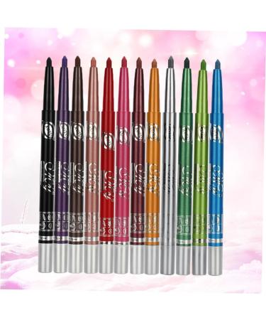 Angoily 36 Pcs Eyeliner Pencil Metallic Eyeshadow Stick Waterproof Eye Shadow Pen Eye Shadow Pencil Set Miss - Buy Online on GoSupps.com