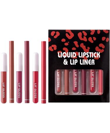  G n rique lip pencil combo lip pencil set matte lipstick kit stain proof lip colors lip gloss essentials lip color combo makeup kit - Buy Online on GoSupps.com