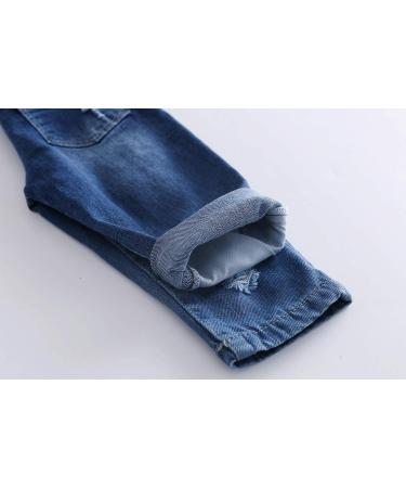 KIDSCOOL SPACE Baby Jean Overalls Toddler Ripped Denim 6-12 Months Blue - Buy Online on GoSupps.com