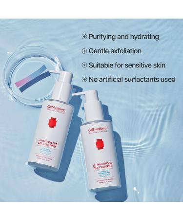 Cell Fusion C Post Alpha Gel Cleanser | pH-Balancing Hydrating & Exfoliating with BHA & Hyaluronic Acid | Sensitive Skin | 6.76 fl. oz - Shop Internationally - Buy Online on GoSupps.com