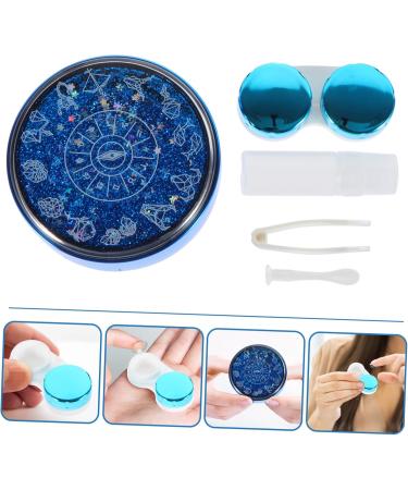 Buy Homsfou Colored Contact Lenses Set | Luxurious Eye Lens Organizer & Travel Case | International Shipping Available - Buy Online on GoSupps.com