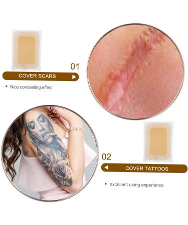 Cache Tatouage Ruban Adh sif Imperm able pour Masquer Cicatrices Taches de Naissance Ecchymoses Discret et L ger Invisible Peau D coupable Selon Besoin 14x10cm comme montr  - Buy Online on GoSupps.com