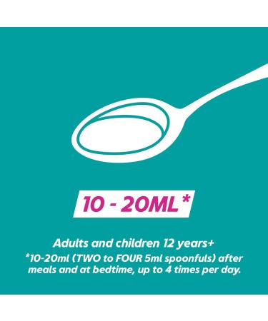 Gaviscon Double Action Mint Flavour 600ml - Fast Relief for Heartburn & Indigestion | Safe for Pregnancy - Buy Online on GoSupps.com