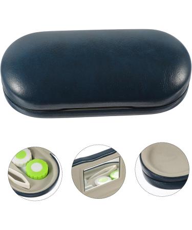 Shop Gatuida Accessories: Double-League Glasses Case Set - Protective Contact Lens & Reading Glasses Case for Travel - Premium PU Quality - Buy Online on GoSupps.com