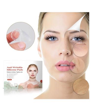 Wrinkle Patches for Face & Neck - Anti-Aging Silicone & Hyaluronic Acid Masks | 11Pcs Overnight Rejuvenation - Buy Online on GoSupps.com