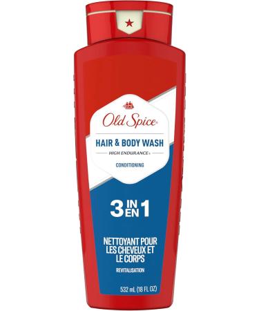OLD SPICE HIGH ENDURANCE HAIR & BODY WASH CONDITIONER FOR MEN 2 128 ML TOTAL (PACK OF 4) - Buy Online on GoSupps.com