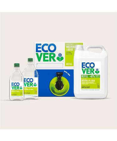 Ecover Washing Up Liquid Lily and Lotus 450ml - Eco-Friendly Soap (Pack of 1) - Buy Online on GoSupps.com