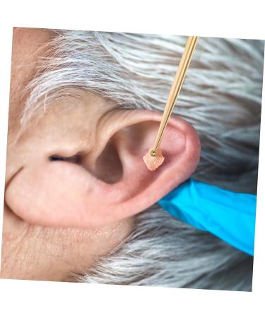 Hemoton Auricular Probe Face Massage Tools - Set of 2 Retractable Pure Copper Ear Point Pens for Body and Ear Detection - Golden, 13.3x0.6cm - Buy Online on GoSupps.com