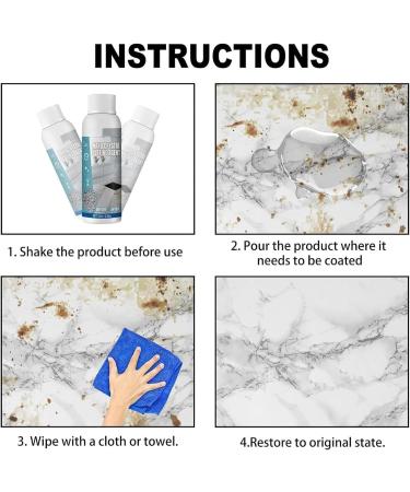 2024 Stone Nano Crystal-Plating Agent Furniture Marble Scratch Repair Refurbishment Agent Marble Long-Lasting Protective Film Stone Cleaner Polishes Stone Stain Remover Cleaner - Buy Online on GoSupps.com
