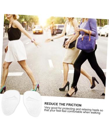 6 Pairs Silicone Forefoot Cushions for High Heels - Anti-Slip Sole Pads & Insoles - Comfort & Support for All-Day Wear - Buy Online on GoSupps.com