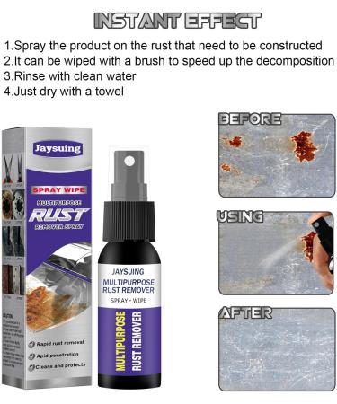 dizi248 Rust Converter - Rust Dissolving Solution Rust Removal Sprays Multi-Purpose Car Maintenance Cleaning Rust Removal Sprays Kitchen and Household Cleaning Rust Inhibitor Dizi248 A: 30ML - Buy Online on GoSupps.com