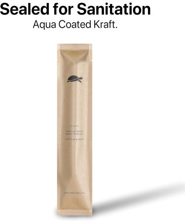 Sea Turtle Plant-Based Bamboo Toothbrushes - Individually Sealed 10 Pack for Adults - Buy Online on GoSupps.com