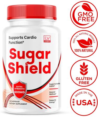 (2 Pack) Sugar Shield Sugar Shield Blood Support Sugar Shield Pills Sugar Shield Capsules Sugar Shield All Natural SugarShield Sugar Shield Advanced Formula Sugar Shield Reviews 60 Capsules - Buy Online on GoSupps.com