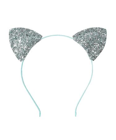 LIRILA Party Cat Ear Headbands - Pack of 5 | Sparkly Glitter Sequin Hairbands for Girls and Women - Perfect for Cosplay and Party Decoration - Buy Online on GoSupps.com