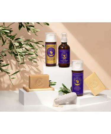 Organic Lavender Spa Gift Set for Women and Men - Ancient Greek Remedy Skin Care with Body Oil, Face Cream, Foot Lotion, and Soap Bars - Buy Online on GoSupps.com