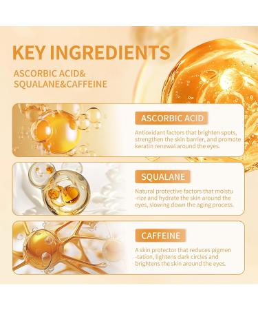 Banana Vitamin CC Eye Stick - Hydrating Vitamin C Serum Balm for Revive & Glow | Color Correcting Eye Cream Stick - Buy Online on GoSupps.com