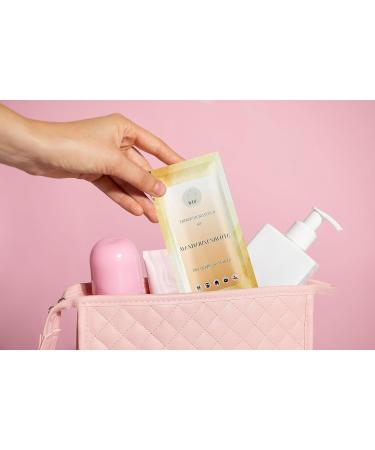 100 Individually Packaged Wet Wipes - Travel & Sport Hygiene Towels | TANGERINE Direct from Manufacturer - Buy Online on GoSupps.com