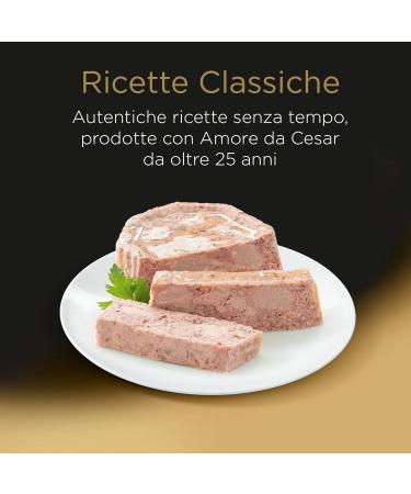 Cesar Classic Recipes Wet Dog Food with Lamb and Chicken 1 tub of 150 g - Buy Online on GoSupps.com