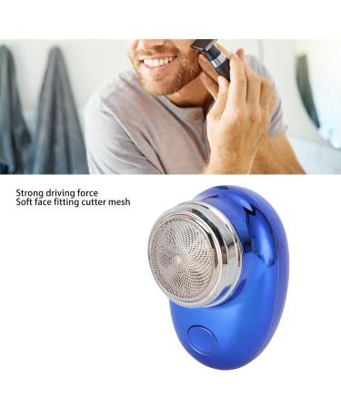 Beard Trimmer for Men Stainless Steel Electric Cordless USB Rechargeable Beard Hair Trimmer Electric Beard Clipper Fine Trimming Portable Beard Trimmer for Travel Use Electroplated Blue - Buy Online on GoSupps.com