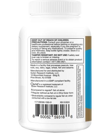 Qunol Advanced Omega 3 Krill and Fish Oil Complex 10x Better Bioavailability One Pill Dose 250mg EPA & DHA Supports Brain Eye Heart and Joint Health 90 Count (Pack of 1) - Buy Online on GoSupps.com