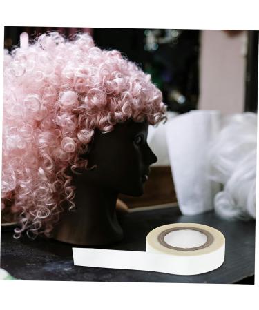 Beavorty 1 Roll Wig Film Wig Tape for Lace Wigs Bald Cap Adhesive Wig Lace Glue Lace Wig Glue Scalp Tape for Wigs Wig Accessories to Hold Wig on Wig Installation Kit Glue for Wigs Lace Tape 4.70X4.70X1.30CM White - Buy Online on GoSupps.com