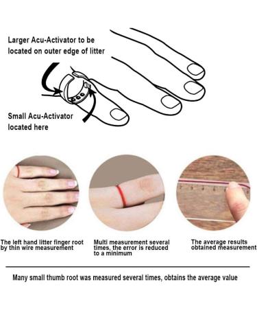 Titanium Steel Anti-Snoring Ring | Acupressure Natural Therapy Snoring Aid | Insomnia Solution (Extra Small) - Buy Online on GoSupps.com