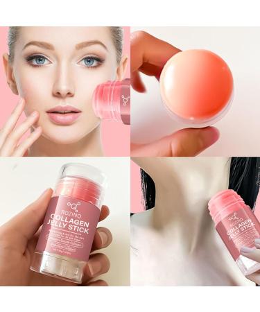 Collagen Face & Neck Cream Stick Firming & Anti-Aging Facial Moisturizer Visibly Reduces Fine Lines & Improves Skin Elasticity Hydrating Cream Stick for All Skin Types (Collagen) - Buy Online on GoSupps.com