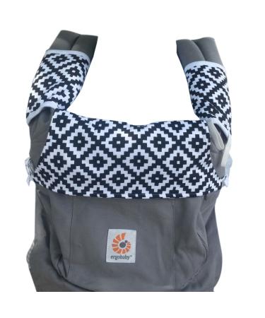 Organic Cotton Reversible Drool & Teething Pad Set | Fits All Carriers | Ideal for Infant Toddler Girls & Boys | Patent Pending - Buy Online on GoSupps.com