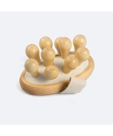 Wooden Massager | Knobber | Massage | Roller (DIECI (10-fold))