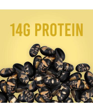 Keto Naturals Black Edamame Dry Roasted Snacks (Sea Salt) - High Protein Vegan Keto Snacks, 3 Pack, 14g per Pack - Buy Online on GoSupps.com