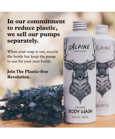 Alpine Provisions Cedar & Sandalwood Conditioner - Vegan Plant-Based Hair Care for Moisture & Repair - 16.9 FL Oz - Buy Online on GoSupps.com