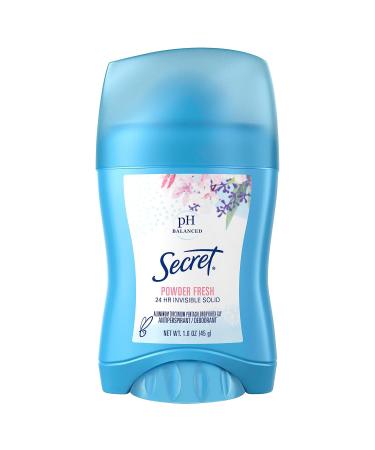 Powder Fresh Scent Secret Anti-Perspireant/Deodorant 1.6 oz (Pack of 2) - Buy Online on GoSupps.com