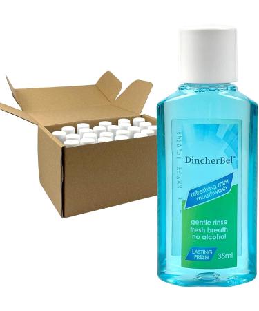 Mouthwash Travel Size Portable Original Mint Mini Mouthwash Bulk 35ml/1.2oz (24Pack Mint) Mint 28.8 Fl Oz (Pack of 1) - Buy Online on GoSupps.com