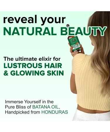 Arom atique Pure Batana Oil for Hair Growth - Cold Pressed Oil from Honduras 15 ML | Natural Hair & Skin Care - Buy Online on GoSupps.com