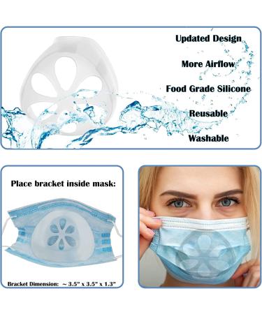 Mask Strap Extender | Ear Saver Hook | Adjustable Ear Grip | Silicone Ear Protection Savers (5 PCS + 1 PC Gift) - Buy Online on GoSupps.com