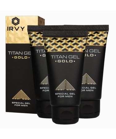 Irvy Gel Gold for Men Original Gel to be Titan Man