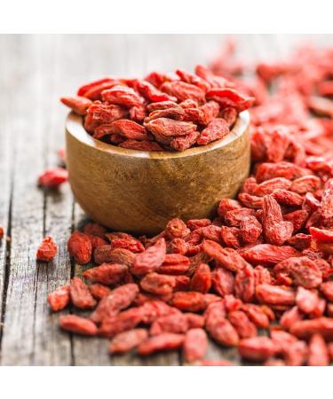  Kuchnia Zdrowia Dried Goji Berries - Natural - Delicious Snack - High Quality - Kuchnia Zdrowia - Airtight Packaging - Doypack: (200g) - Buy Online on GoSupps.com