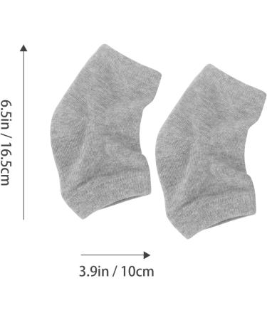 Exceart Gel Socks for Cracked Feet - 2 Pairs Moisturizing Sleep-Spa Cotton Socks for Men & Women - Buy Online on GoSupps.com