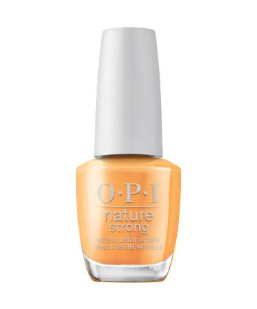 OPI Nature Strong Nail Polish Quick Dry Vegan Nail Varnish with Long-Lasting Results Made with Natural Ingredients Bee the Change 15ml